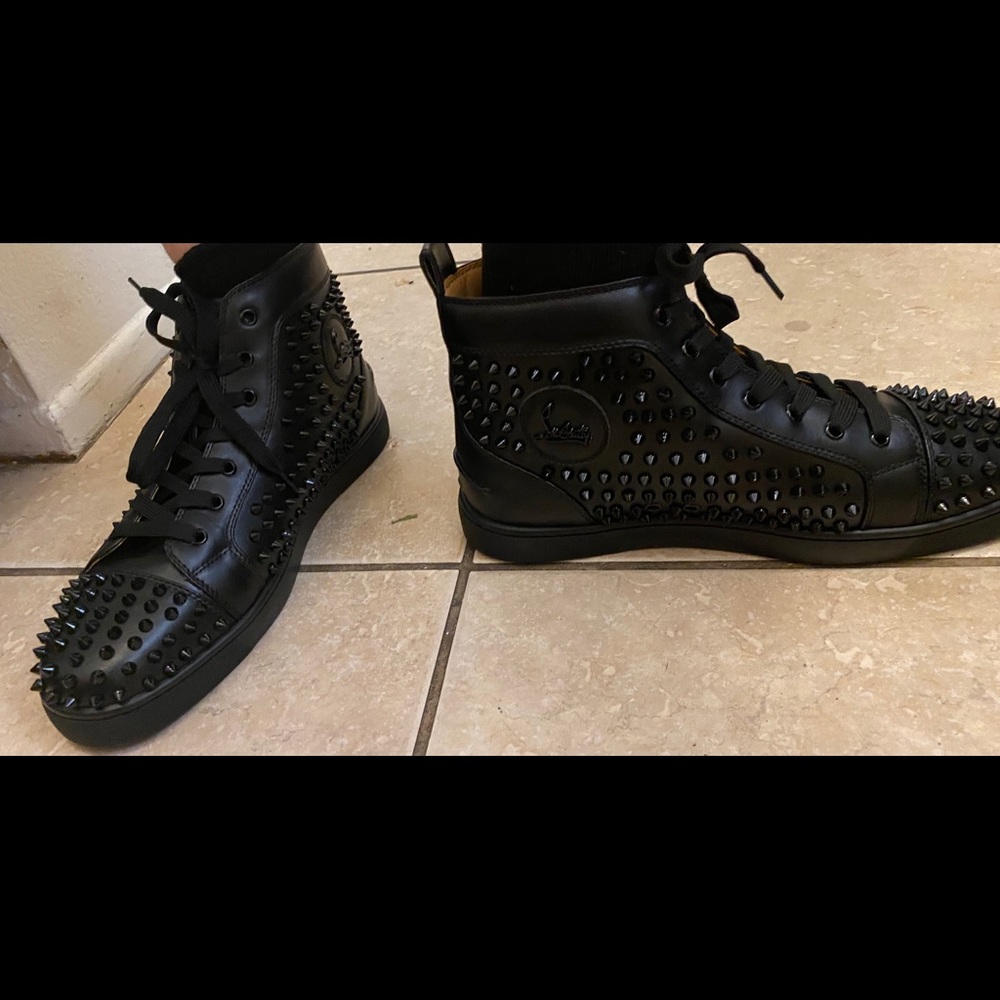 Never worn Men’s Christian Louboutin Sneakers - Picture 3 of 7